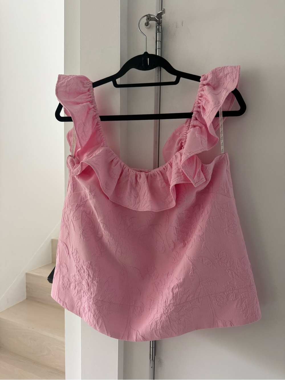 Lilly Pulitzer Pink Ruffle-Trim Camisole